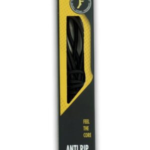 FP Forever lace rubber core ballistic shoe laces - Round-Black